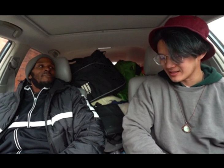 homeless man in america gets emotional as he gets massive amount of ...