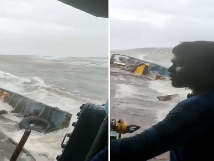 The final video of the tug-boat vortex in Tau-te hurricane, this is how ...