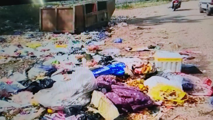 After Diwali, the city became a realm of filth, with people throwing ...