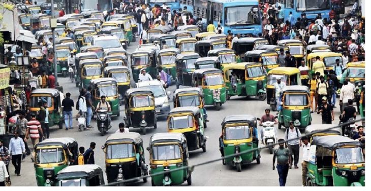 20 years ago there were 336 stands against 34 thousand rickshaws, now ...