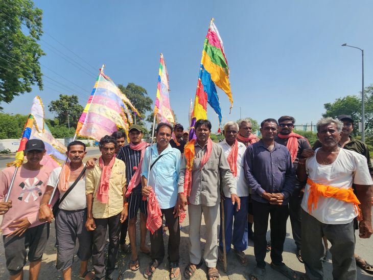 Jai Babari Sangh started Ranuja Padayatra | જય બાબારી સંઘે રણુજા ...