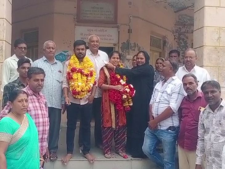 With the support of Congress members, BJP rebel Unnatiben Rana became ...