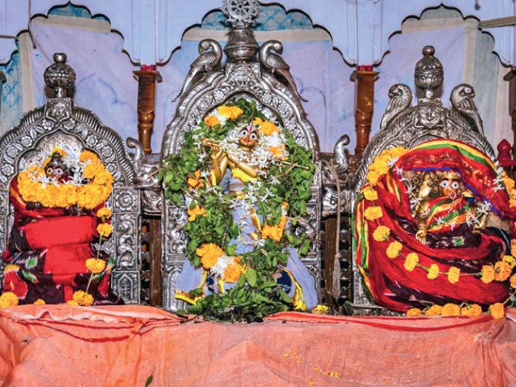 Jagannath Temple lit up again after Diwali month, Lord, Balabhadra and