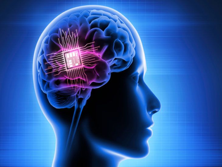By implanting a chip in the human brain, mobile phones and computers ...