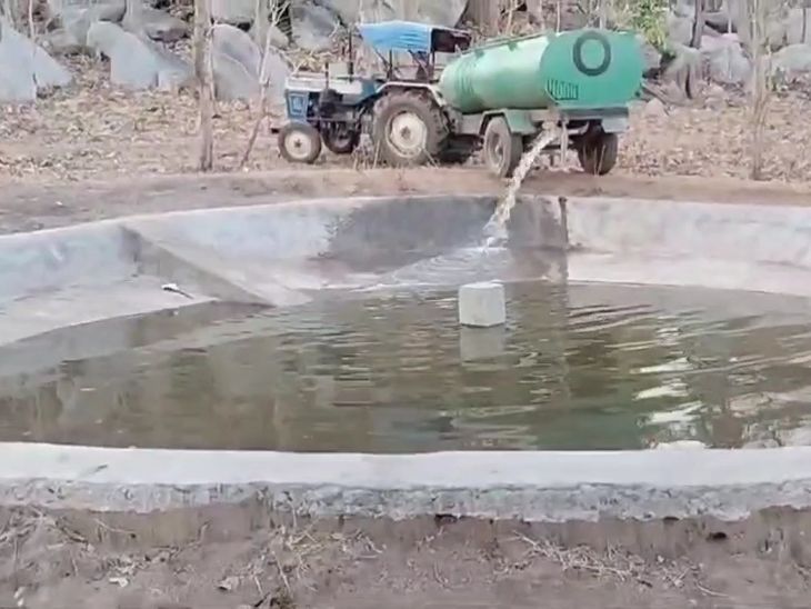 Artificial sources of water for wild animals 