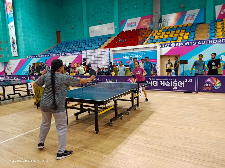 Khel Mahakumbh Table Tennis State Level Competition begins at Sardar
