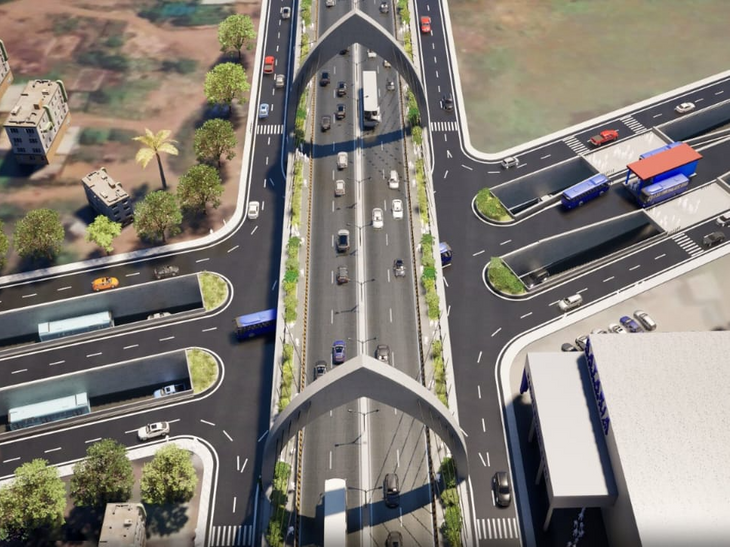 This is the first project where two bridges are to be built in Rajkot ...