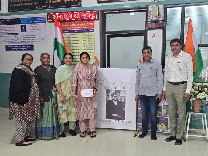 More than 50 people donated blood on the first death anniversary of the ...