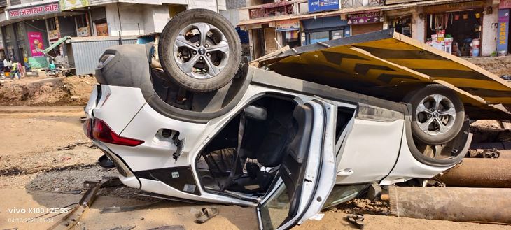 2 killed as car overturns while returning from friend's birthday party ...