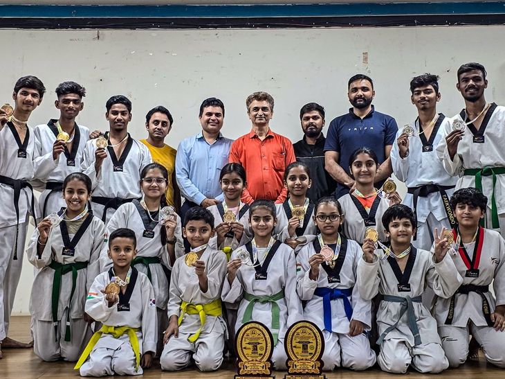 Won 11 out of 17 gold medals in the All India Taekwondo Championship