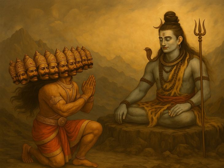 Ravana Had Composed The Shiv Tandava Stotra, Ravan And Lord Shiv Story