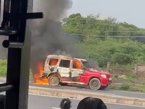 The teacher left on time, the fire brigade brought the fire under ...