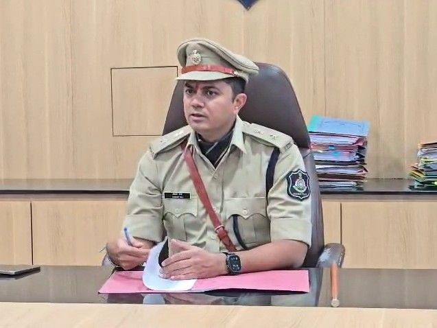 Akshay Raj Makwana, the new SP of Bharuch
