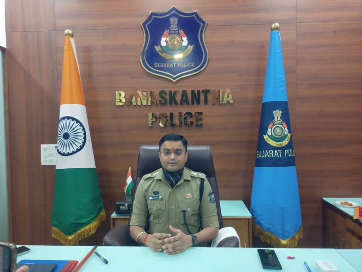 Banaskantha's new District Police Chief Prashant Sumbe takes charge