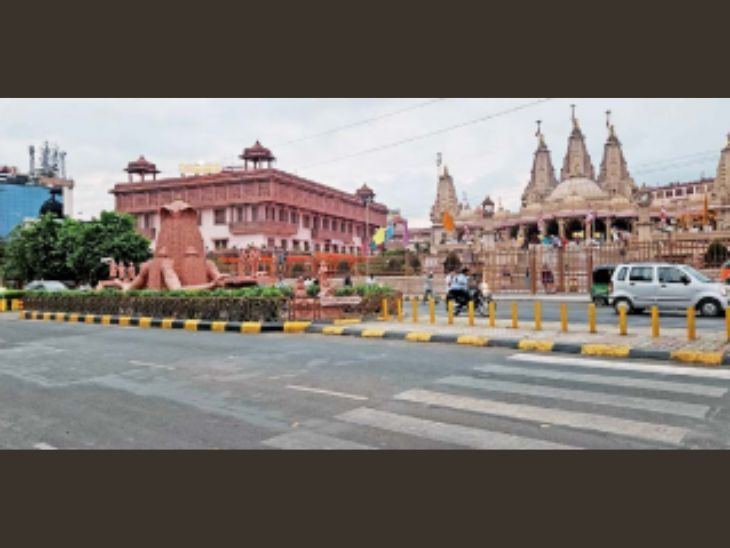 Decision taken to open divider before Kalavad Road underbridge, no one ...