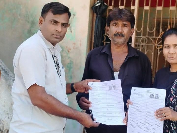 Khedbrahma SIR Program Form Distribution Voter List Revision