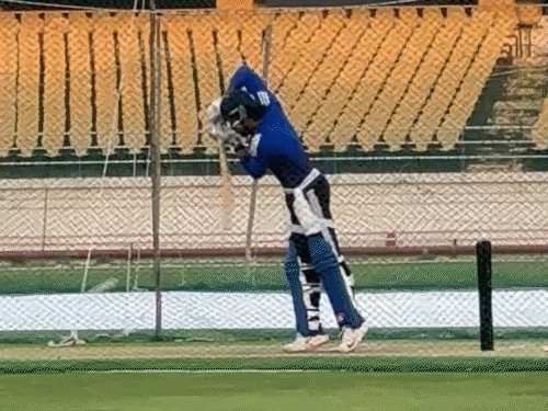 India-Africa players practice nets for second consecutive day