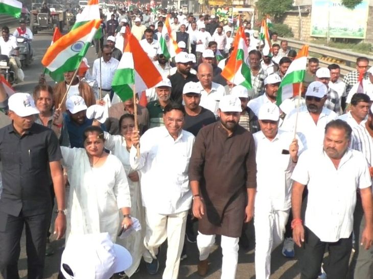Jetpur Unity March Sardar Patel 150th Anniversary MLA Jayesh Radadiya ...