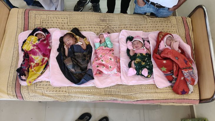 5 successful deliveries in 24 hours at Kadwal Community Health Center