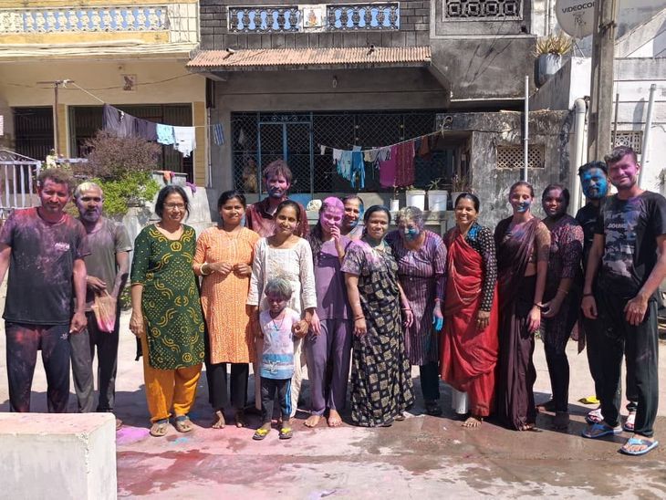 Badoli Village Dhuleti Celebration; Colors & Joy