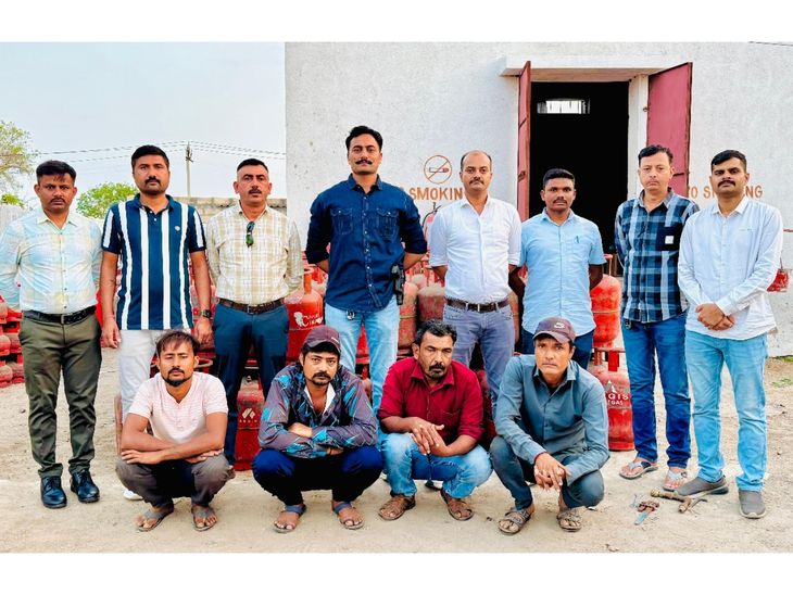 Rajkot Gas Cylinder Black Market Busted | Ribda Raid