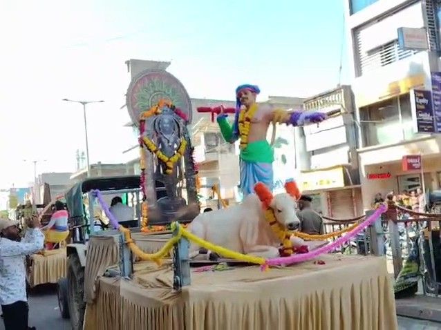 Botad VHP Ram Navami Shobhayatra; Police Bandobast