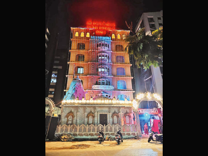 Dhanera Aradhana Bhavan overflows with devotees