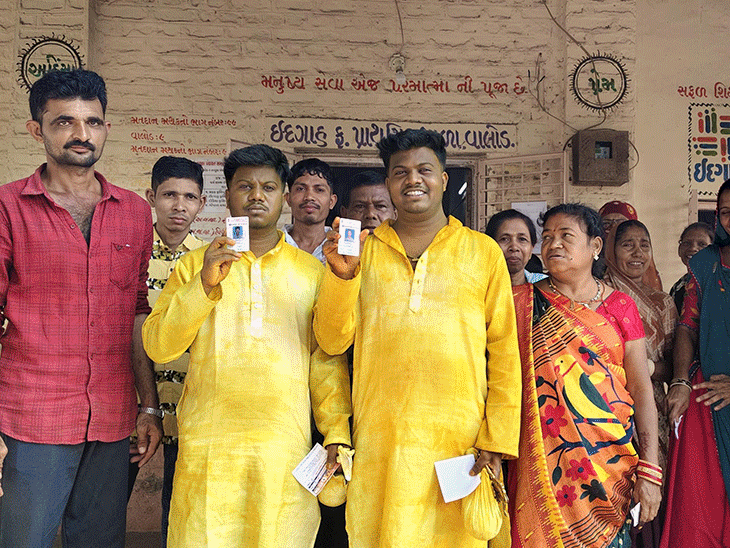 Valod Groom Votes Before Baraat; Tapi Election Voting 53% | Gujarat Polls