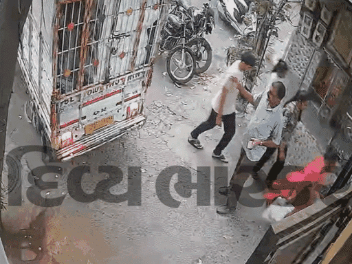 Surat Child Labor Agents Caught; 9 Minors Fled in Tempo | CCTV Footage