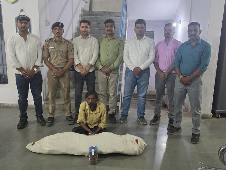 Morva Hadf Ganja Seized; Panchmahal SOG Arrests One
