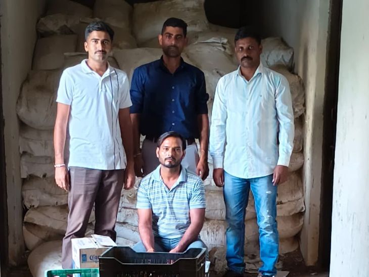 Unjha Bhemapol Liquor Seized; ₹1.73 Lakh Indian Made Liquor Caught