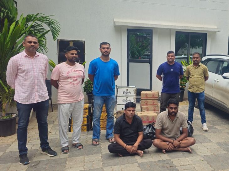 Navsari LCB Seizes Liquor Shipment; Daman to Surat Car Intercepted