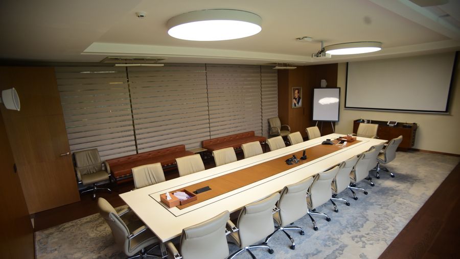 Where we do very serious meetings