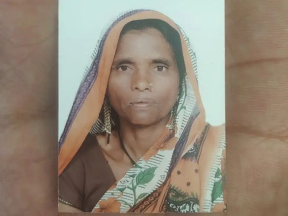 અકસ્માતમાં મૃત્યુ પામનાર સંતુબેન