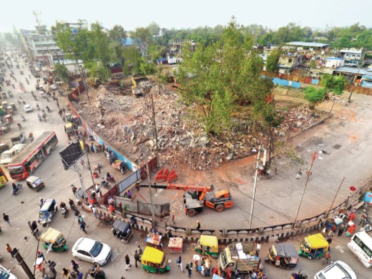 67-year-old encroachments cleared for Bhopal metro underground station