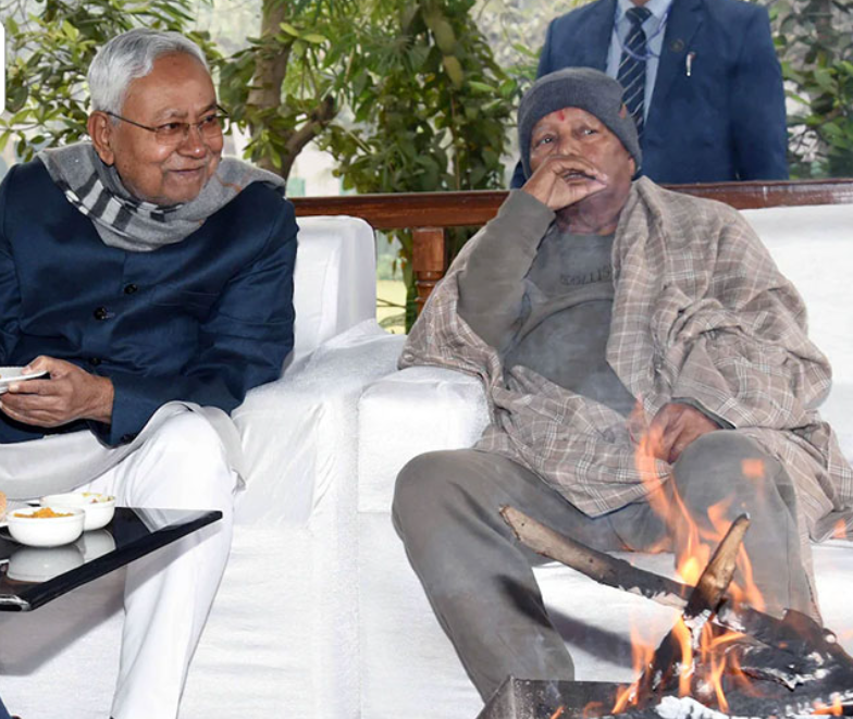 Dahi-Chura feast from Rabri's residence to Chirag