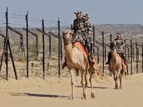 Pakistan Rrrr 1,500 KM road to be built along India-Pakistan border; Army patrolling ...