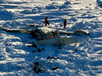 Dimitri Berring Missing commuter plane found crashed on Alaska sea ice Authorities say ...