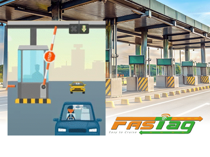 FASTags-70-minute-new rule-transaction-decline-reasons explained Gadkari |  Bhaskar English