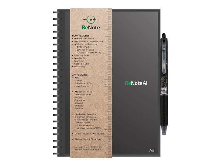 ReNote AI notebook