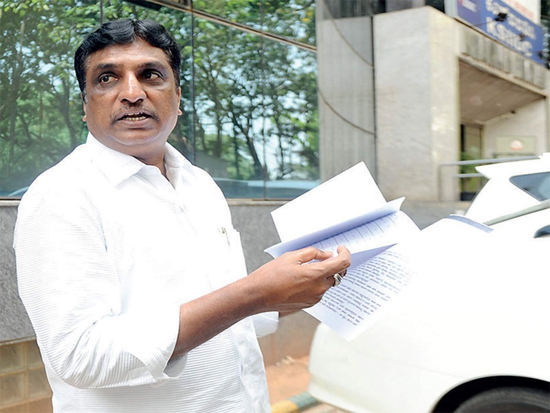 N J Ramesh R Karnataka chief secretary accused of violating rules to allot Cubbon ...