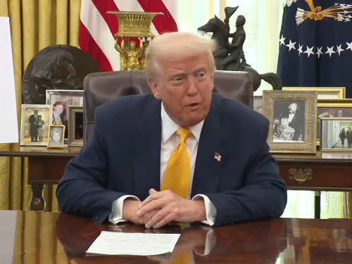 Trump claims India has agreed to cut tariffs US President says looting has stopped; earlier warned of 100% tariff on Indian goods from April 2 | Bhaskar English