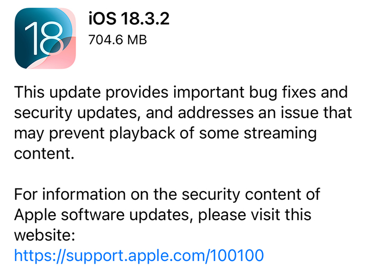 Apple issues security warning for all its users