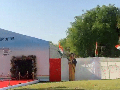Congress's 84th convention; CWC meeting concludes in Ahmedabad: Kharge  slams BJP for appropriating Patel's legacy, recalls he banned RSS | Bhaskar  English