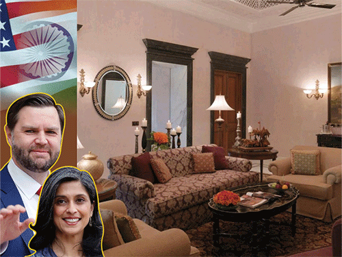 US Vice-President Vance to receive a traditional welcome in Rajasthan: Will stay with family at Rambagh Palace; preparations underway - Jaipur News | Bhaskar English