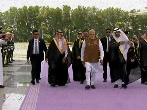 PM Modi cuts short Saudi visit to return India tonight: Decision taken  after terrorist attack in Kashmir; he had arrived in Saudi Arabia earlier  today for a 2-day visit | Bhaskar English