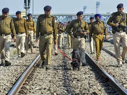 RPF officials save woman from coming under train: Incident unfolds at ...