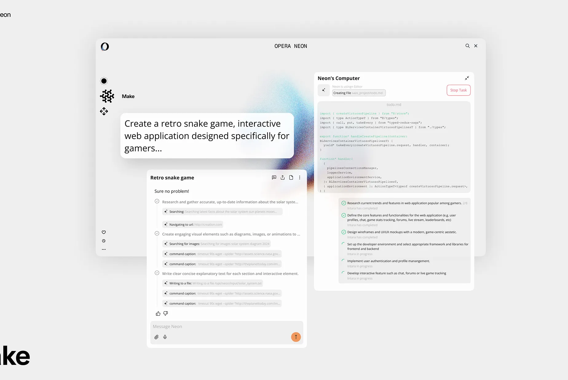 This AI browser codes and writes while you sleep- it can create games ...