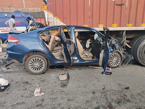 2 killed after car collides with truck on Udaipur-Ahmedabad highway ...