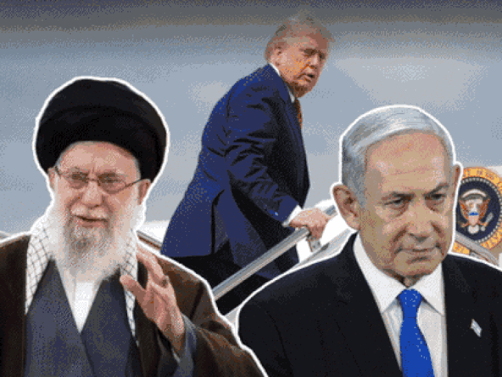 Nuclear Site VS Israel; Ali Khamenei Bunker | Donald Trump Netanyahu |  Bhaskar English